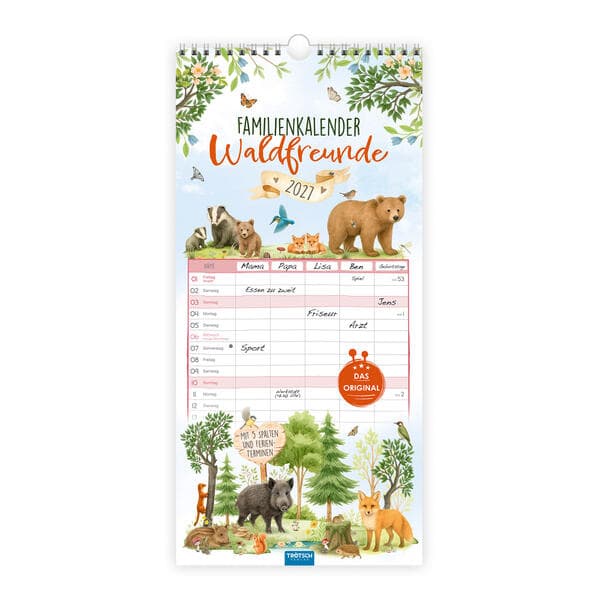TRÖTSCH - Familienkalender Waldfreunde 2027