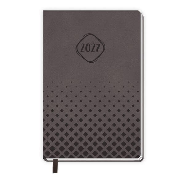 TRÖTSCH - Taschenkalender A7 Soft Touch Anthrazit 2027