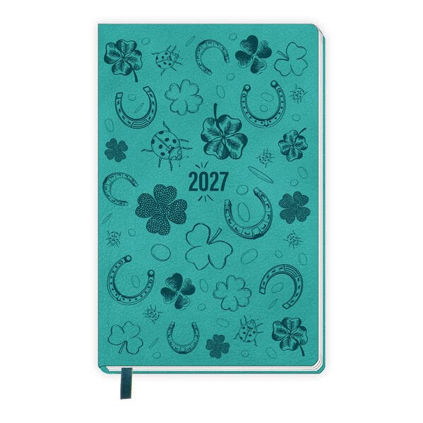 TRÖTSCH - Taschenkalender A6 Soft Touch Glück 2027