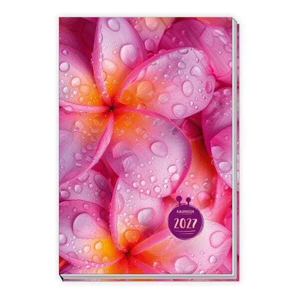 TRÖTSCH - Taschenkalender A6 Flowers 2027