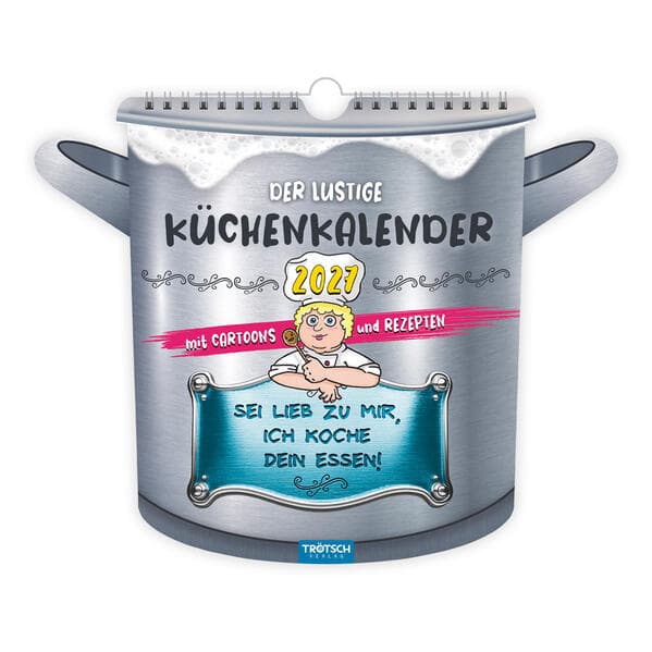 TRÖTSCH - Formkalender Der lustige Küchenkalender 2027