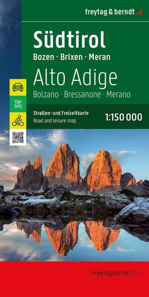 freytag & berndt Straßenkarte Südtirol 1:150.000