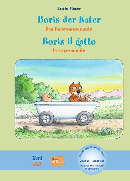 Boris der Kater - Das Badewannenauto (Deutsch-Italienisch)