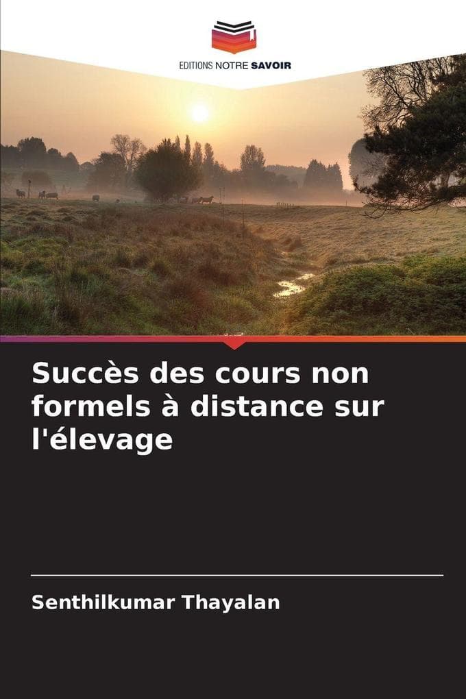 Succès des cours non formels à distance sur l'élevage