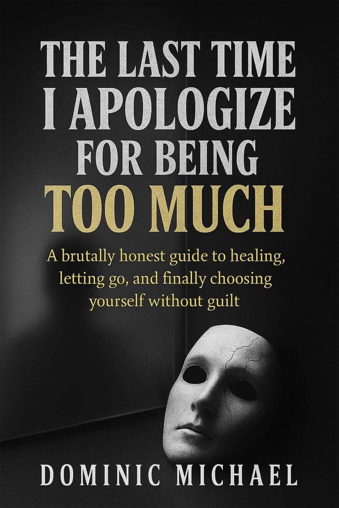 The Last Time I Apologize for Being Too Much: A brutally honest guide to healing, letting go, and finally choosing yourself without guilt