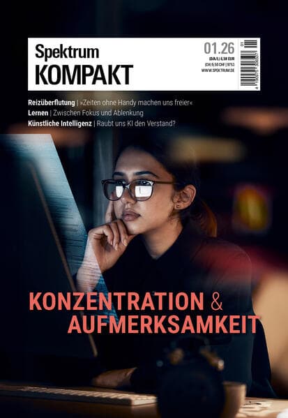 Spektrum Kompakt 1/2026 Konzentration und Aufmerksamkeit