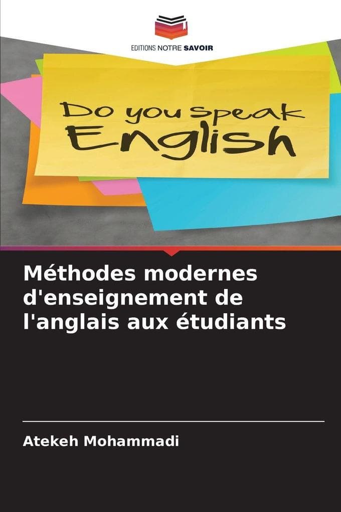 Méthodes modernes d'enseignement de l'anglais aux étudiants