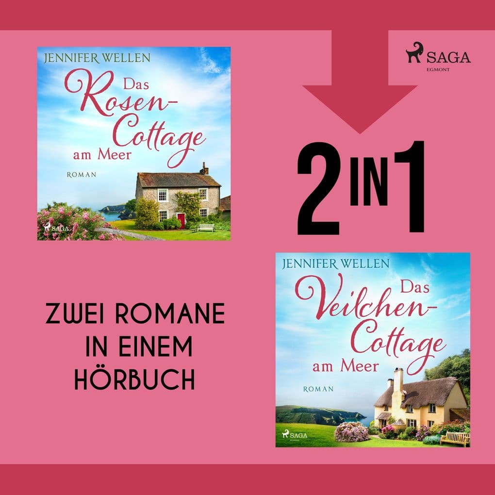 Das Rosencottage am Meer & Das Veilchencottage am Meer