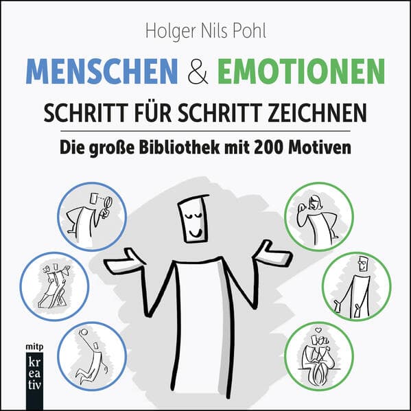 Menschen & Emotionen Schritt für Schritt zeichnen