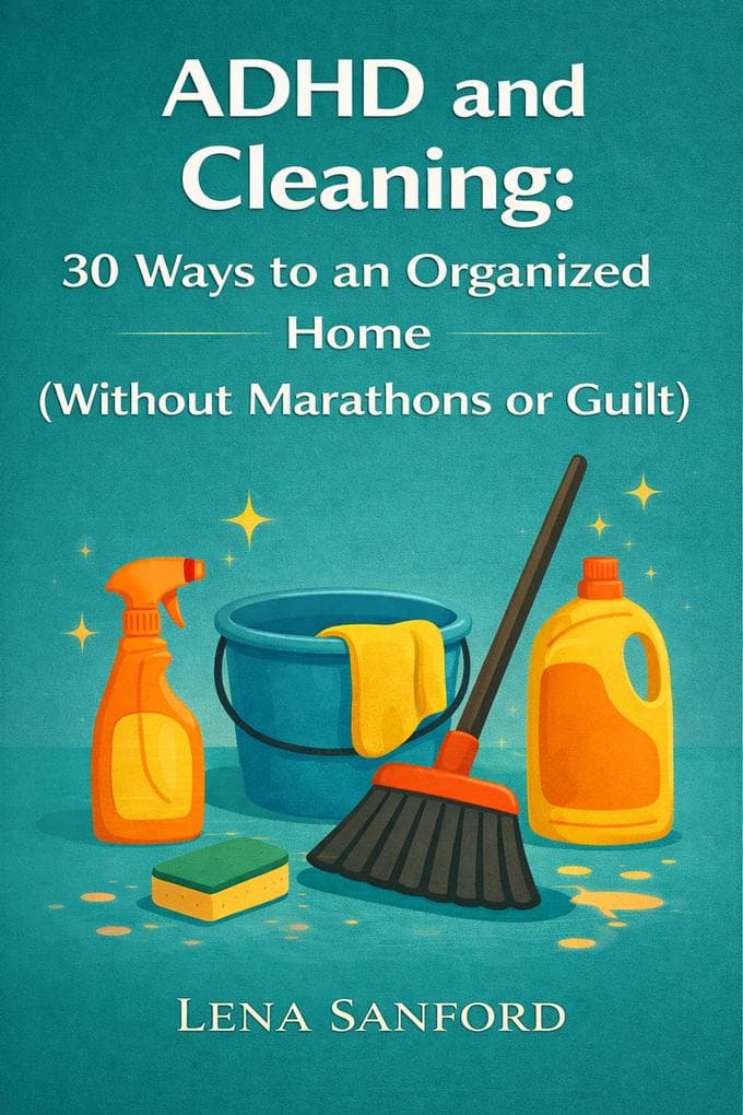 ADHD and Cleaning: 30 Ways to an Organized Home (Without Marathons or Guilt)