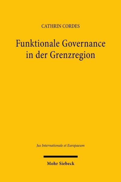 Funktionale Governance in der Grenzregion