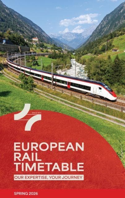 European Rail Timetable Spring 2026