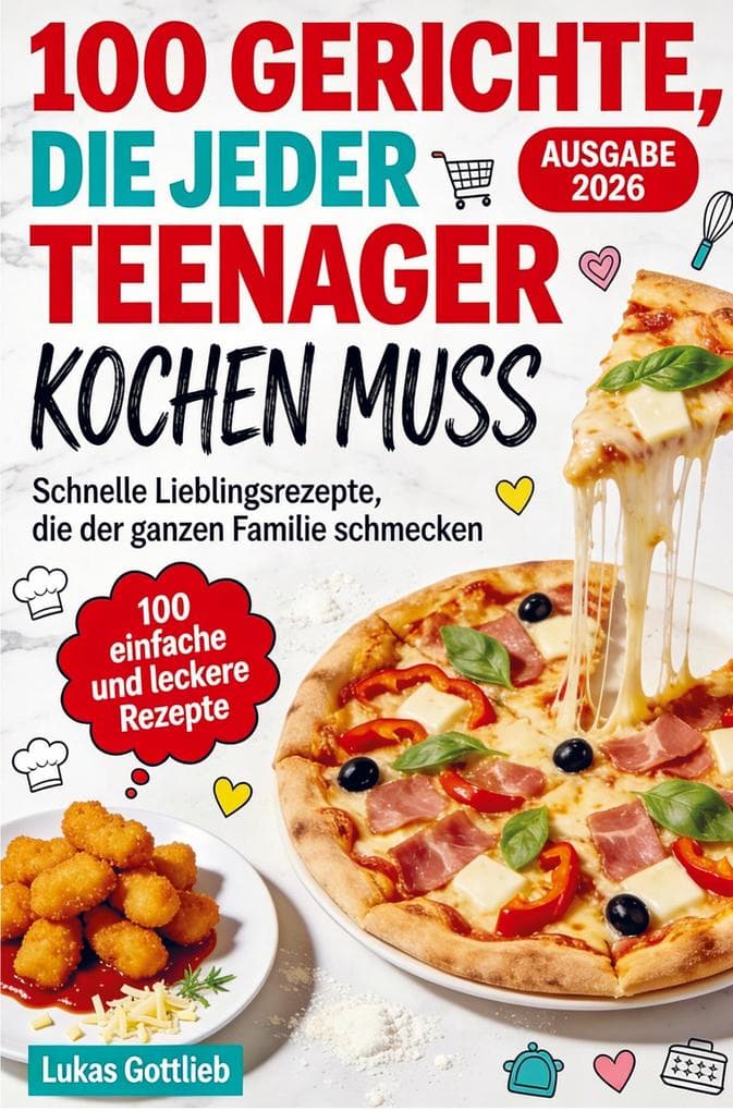 100 Gerichte, die jeder Teenager kochen muss