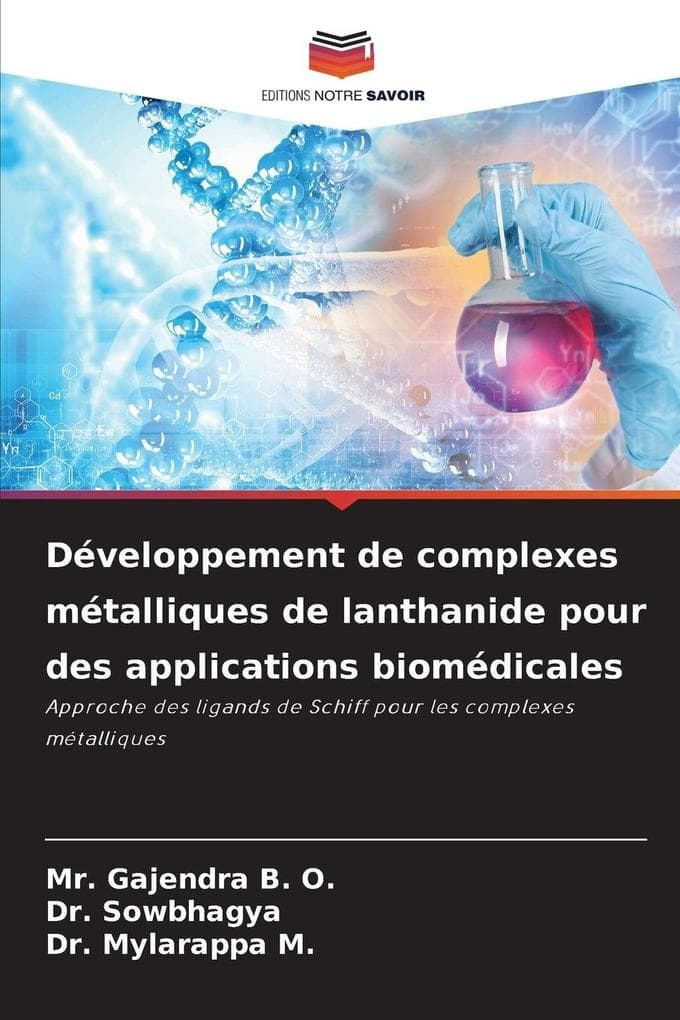 Développement de complexes métalliques de lanthanide pour des applications biomédicales