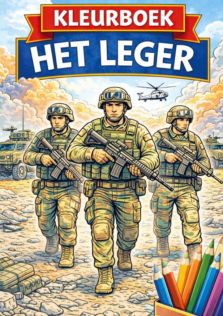 Kleurboek, Het leger