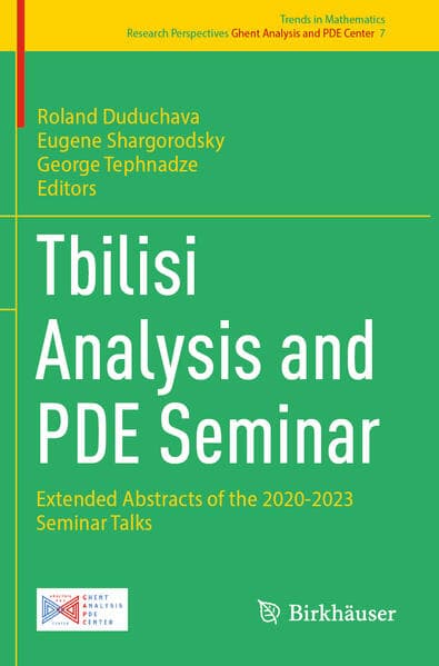 Tbilisi Analysis and PDE Seminar