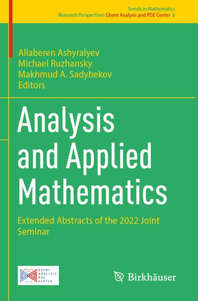 Analysis and Applied Mathematics
