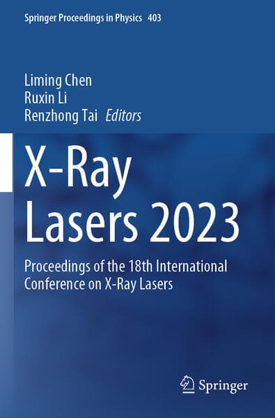 X-Ray Lasers 2023