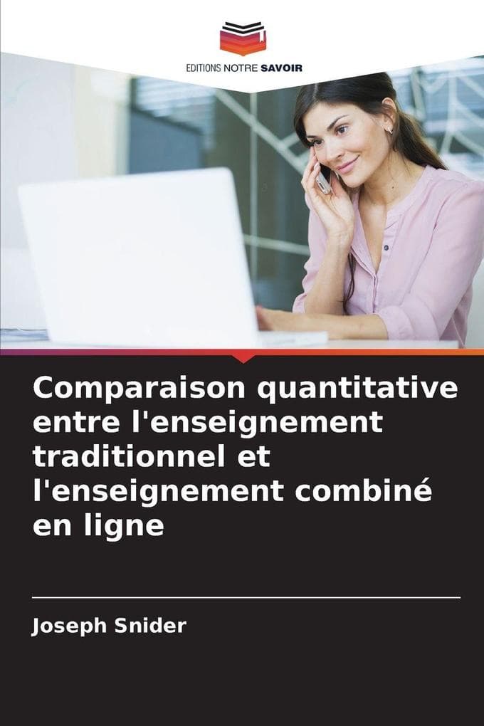 Comparaison quantitative entre l'enseignement traditionnel et l'enseignement combiné en ligne