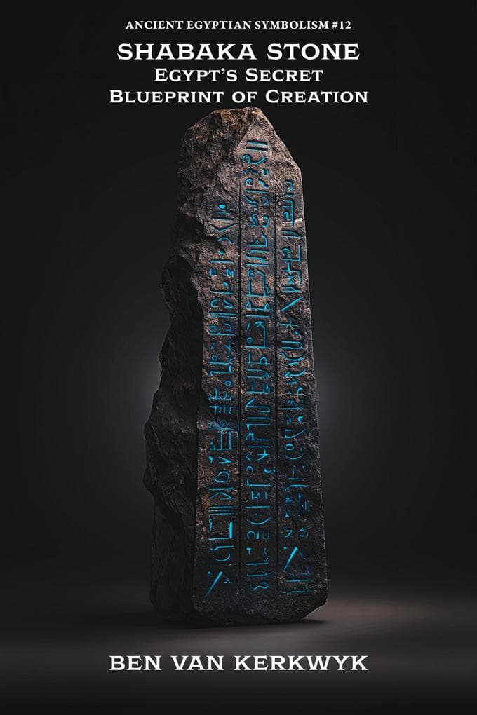 Shabaka Stone, Egypt's Secret Blueprint of Creation (Ancient Egyptian Symbolism, #12)