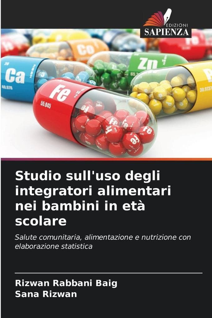 Studio sull'uso degli integratori alimentari nei bambini in età scolare