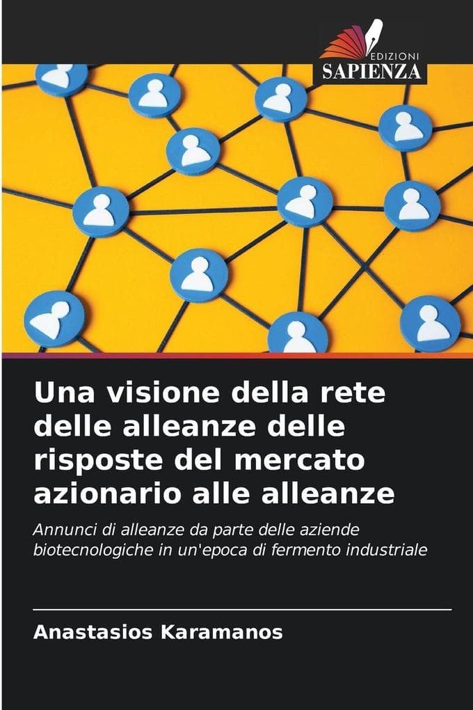 Una visione della rete delle alleanze delle risposte del mercato azionario alle alleanze