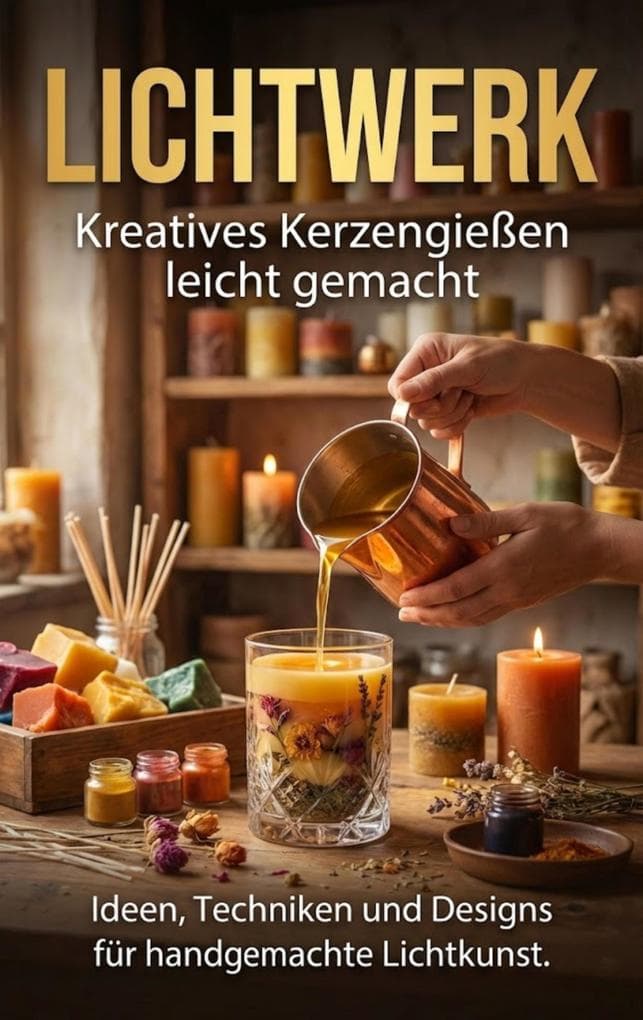 Lichtwerk: Kreatives Kerzengießen leicht gemacht