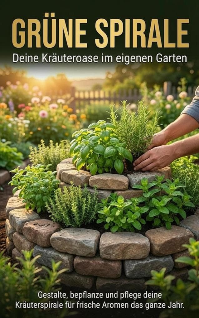 Grüne Spirale: Deine Kräuteroase im eigenen Garten