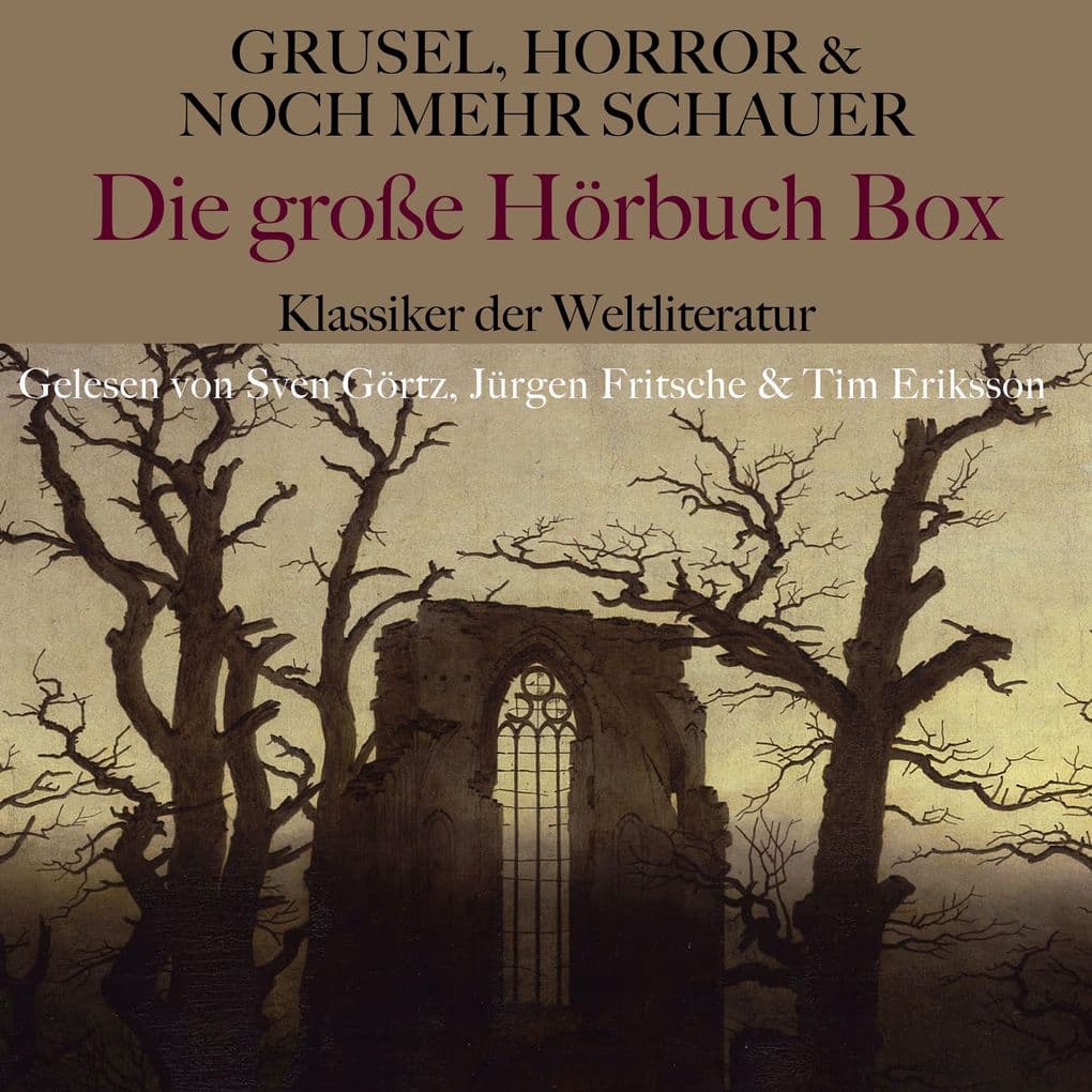 Grusel, Horror und noch mehr Schauer - Die große Hörbuch Box
