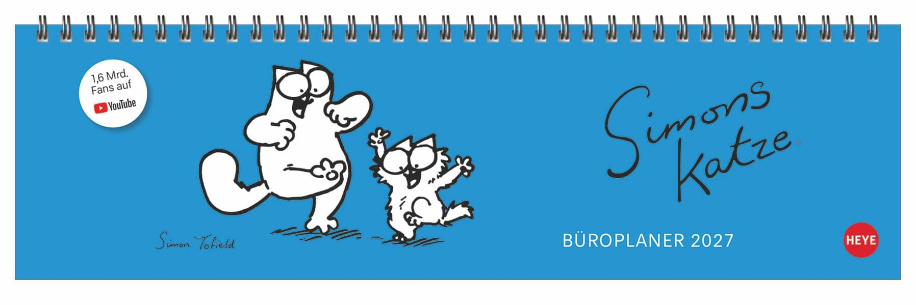 Simons Katze Büroplaner 2027