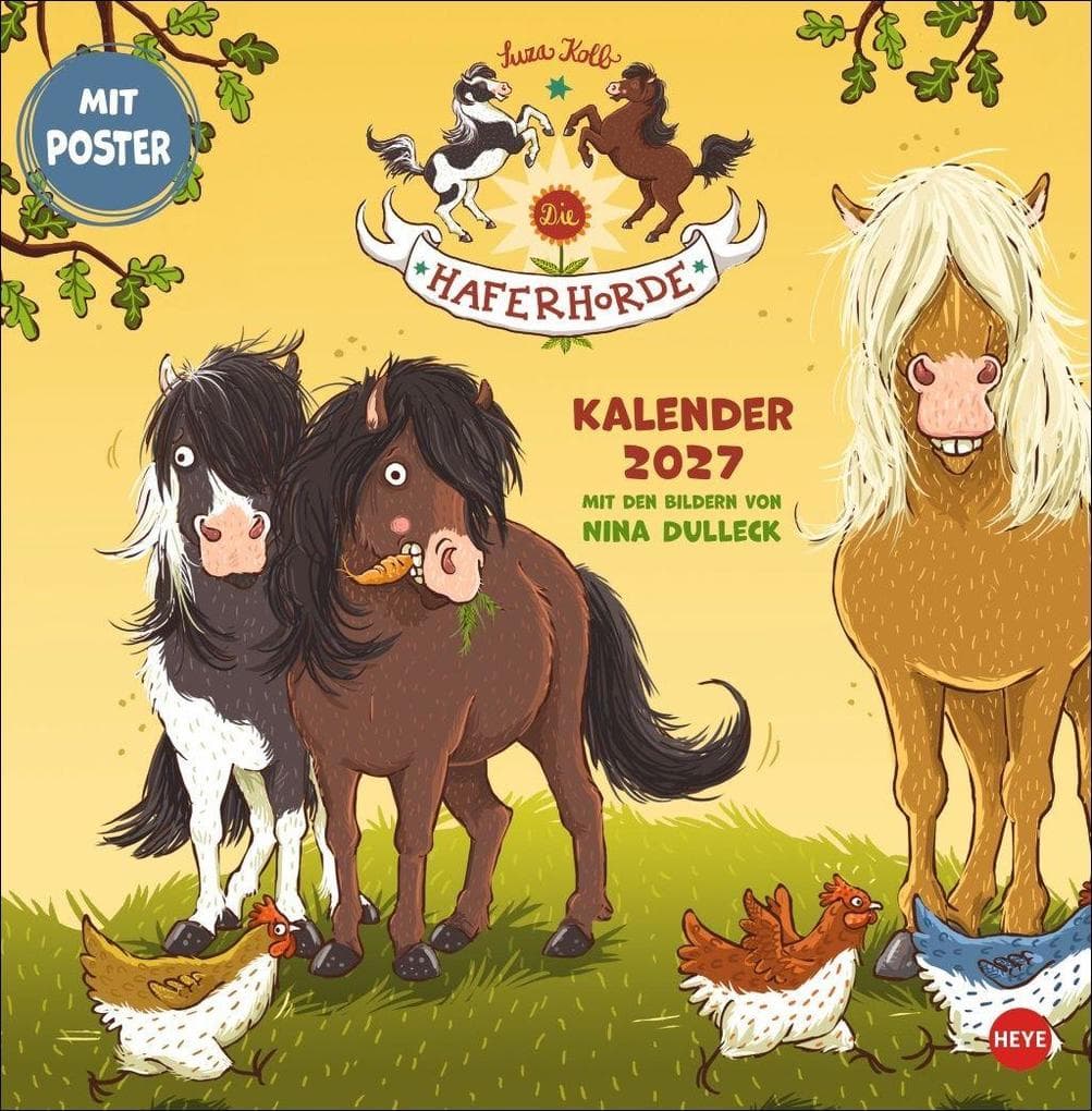 Haferhorde Broschurkalender 2027