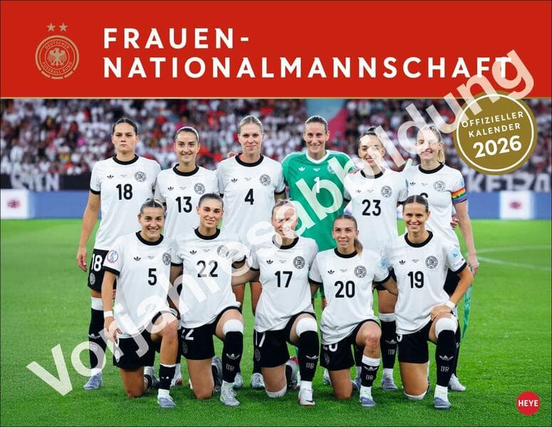 DFB Frauen Posterkalender 2027