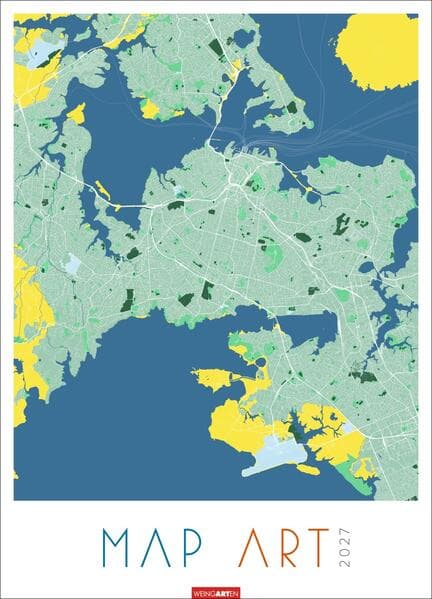 Map Art Kalender 2027