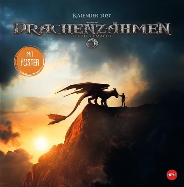 Drachenzähmen Broschurkalender 2027