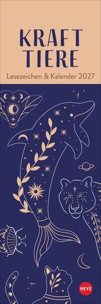 Krafttiere Lesezeichen & Kalender 2027