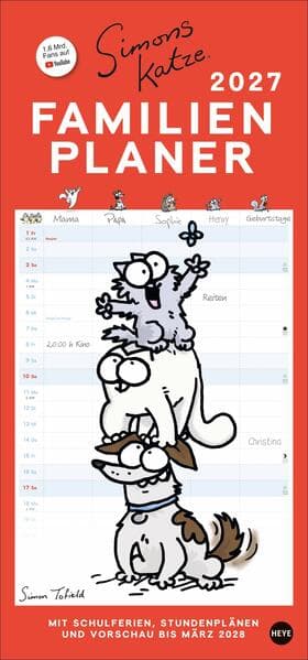 Simons Katze Familienplaner 2027