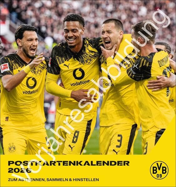 BVB Postkartenkalender 2027