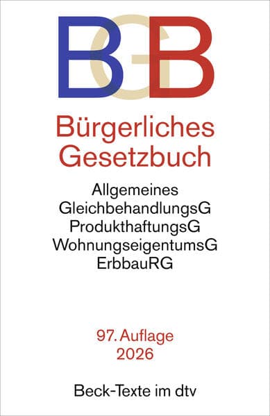 Bürgerliches Gesetzbuch. BGB