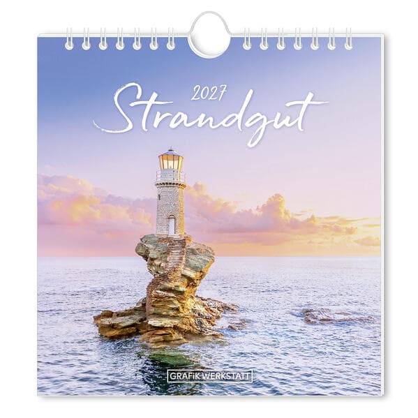 Postkartenkalender 2027 Strandgut