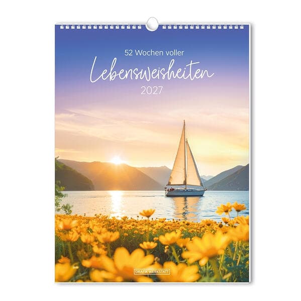 Wochenkalender 2027 LebensWeisheiten