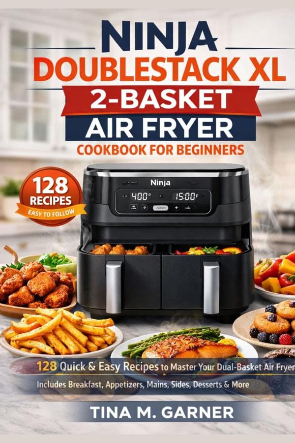 Ninja Doublestack Xl 2-Basket Air Fryer Cookbook For Beginners