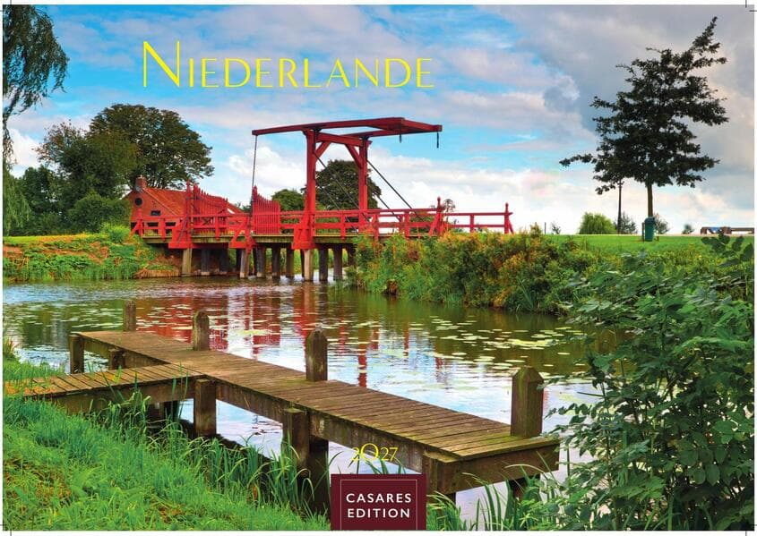 Niederlande Kalender 2027 - Wandkalender | Fotokalender Mitteleuropa 24x35cm - Entdecken Sie die schönsten Sehenswürdigkeiten der Niederlande