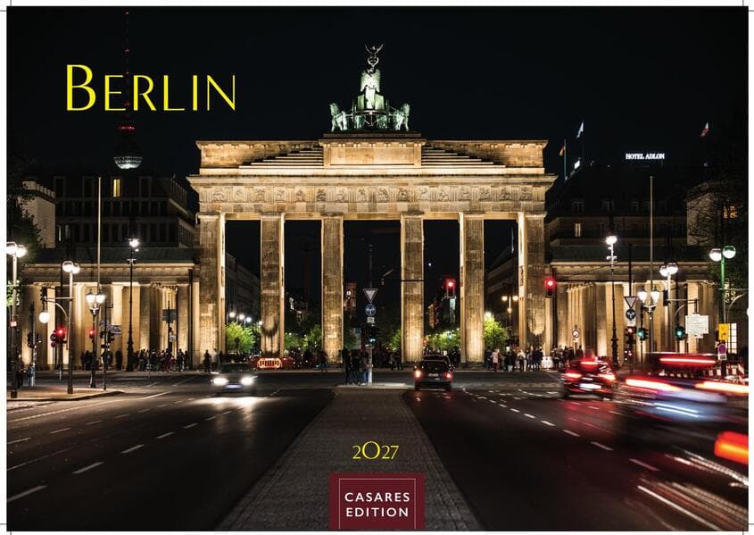 Berlin Kalender 2027 - Wandkalender | Fotokalender Deutschland 24x35cm - in 12 stimmungsvollen Aufnahmen zwischen Kultur, Architektur und Hauptstadtflair