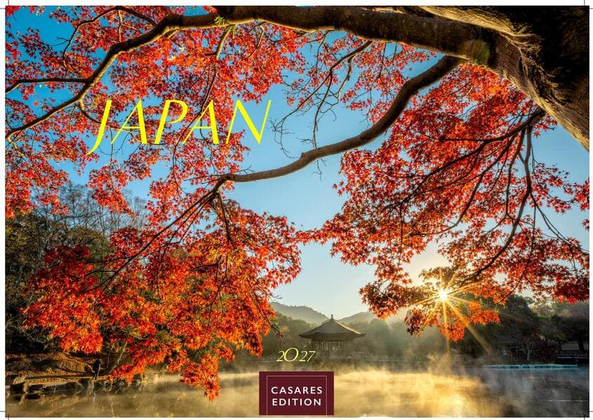 Japan Kalender 2027 - Wandkalender | Fotokalender Asien 35x50cm Grosses Format - Hochwertiger . mit landestypischen Motiven | Perfekt für Japan-Liebhaber