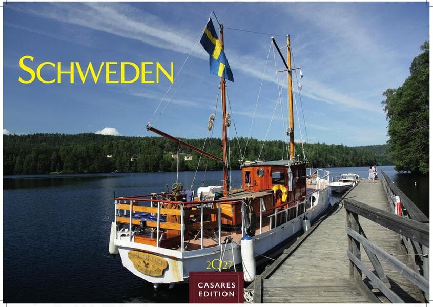 Schweden Kalender 2027 - Wandkalender | Fotokalender Nordeuropa 35x50cm Grosses Format - Naturerlebnisse & Landschaften des Nordens - Hochwertiger . mit beeindruckenden Fotos