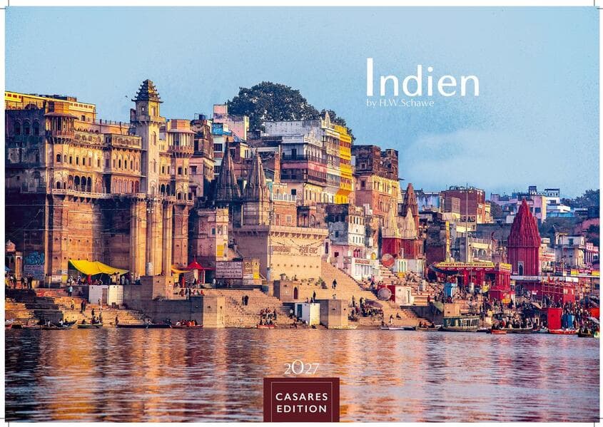 Indien Kalender 2027 - Wandkalender | Fotokalender Asien 24x35cm - Entdecken Sie die vielfältige Kultur Indiens in 12 faszinierenden Fotos