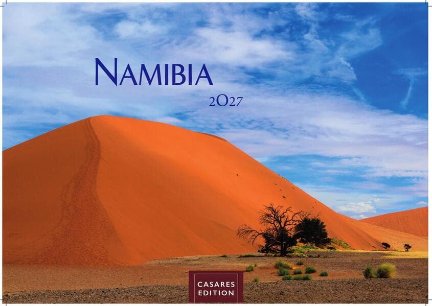 Namibia Kalender 2027 - Wandkalender | Fotokalender Afrika 24x35 cm - . mit atemberaubenden Landschaftsfotos und der Tierwelt.