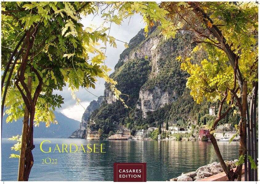 Gardasee Kalender 2027 - Wandkalender | Fotokalender Italien 24x35cm - mit 12 beeindruckenden Motiven - Italien Kalender