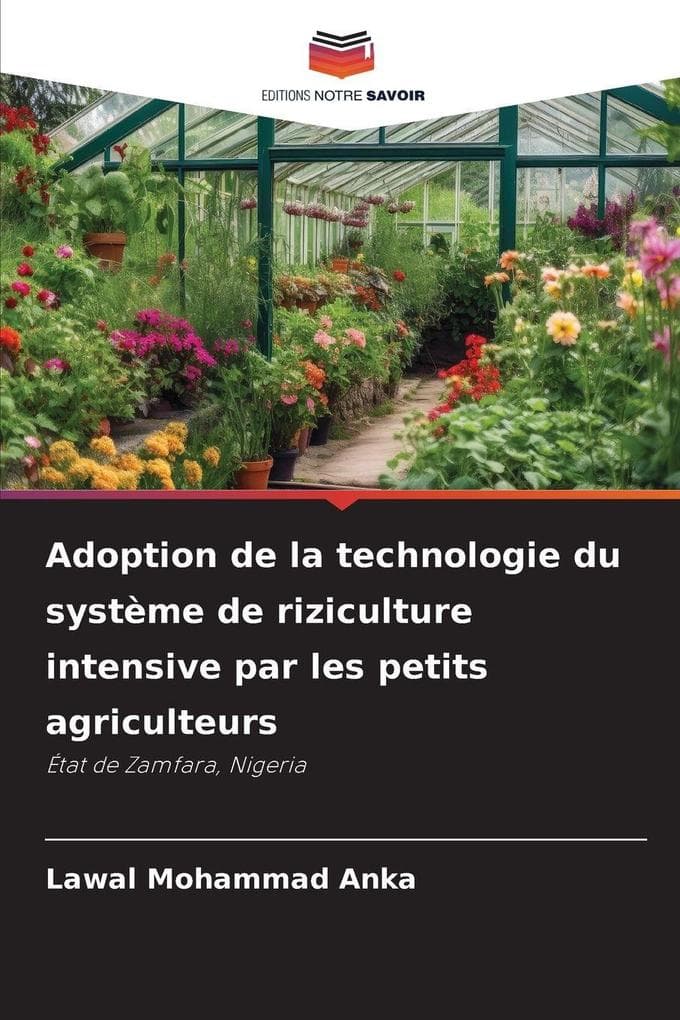 Adoption de la technologie du système de riziculture intensive par les petits agriculteurs