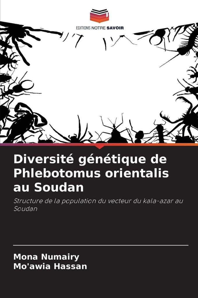 Diversité génétique de Phlebotomus orientalis au Soudan